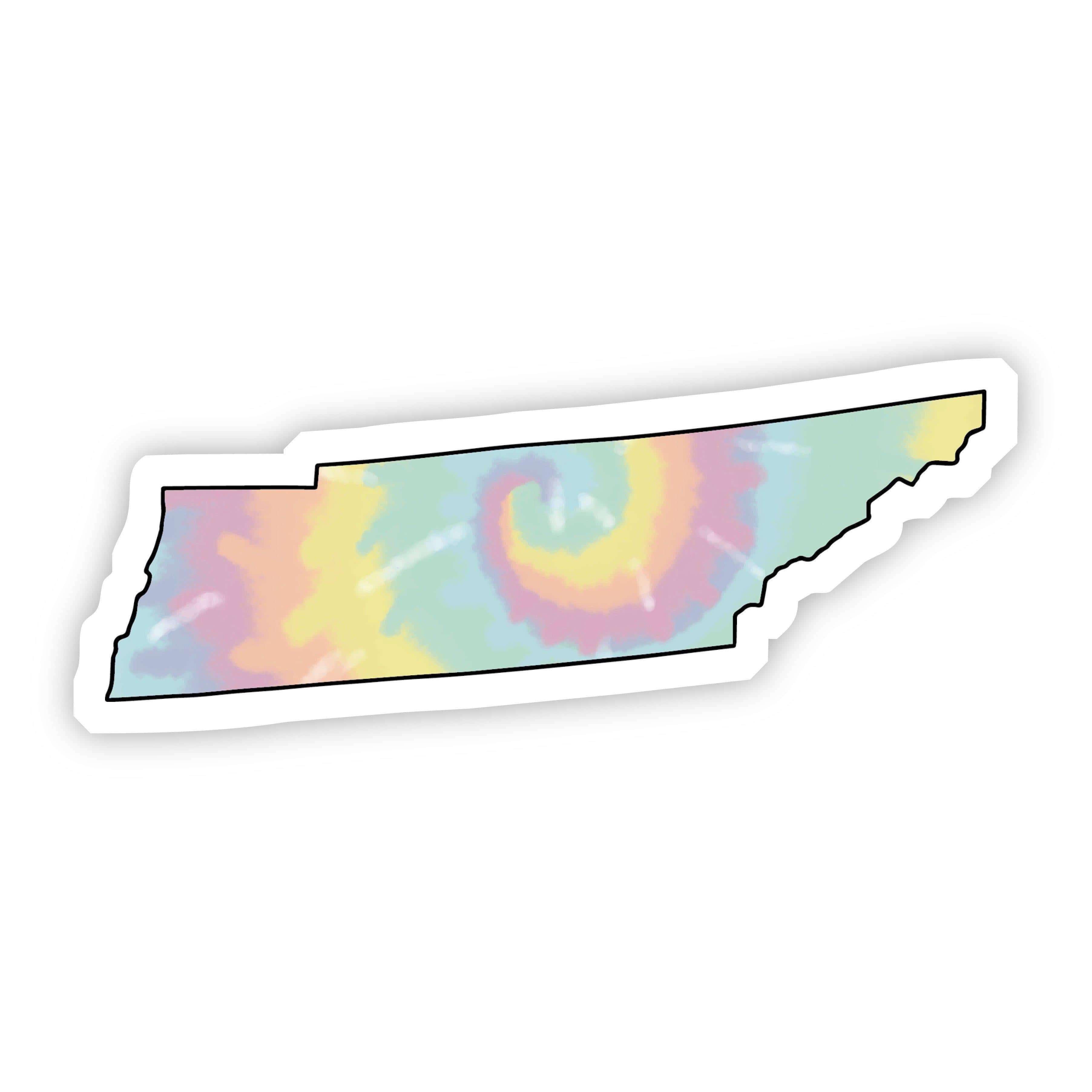  Tennessee Tie Dye Sticker、mySite、elrpsem3k