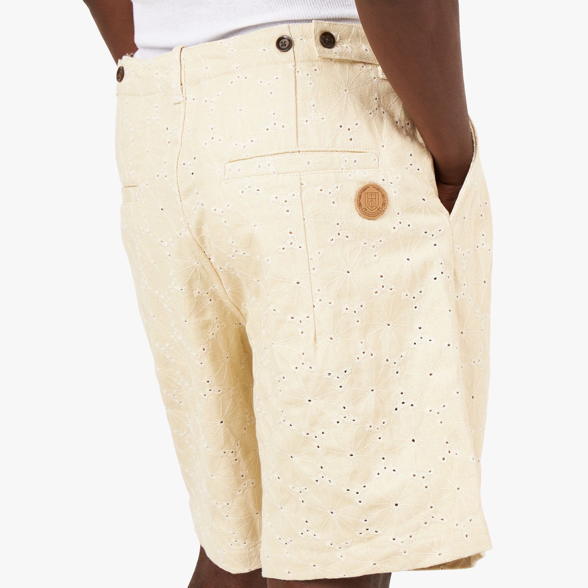  Honor The Gift Legacy Eyelet Shorts / Bone、mySite、merchandisen