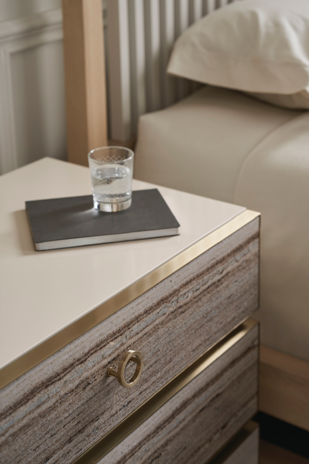 Gray Sandstone Nightstand | Caracole Bedrock、mySite、neckold