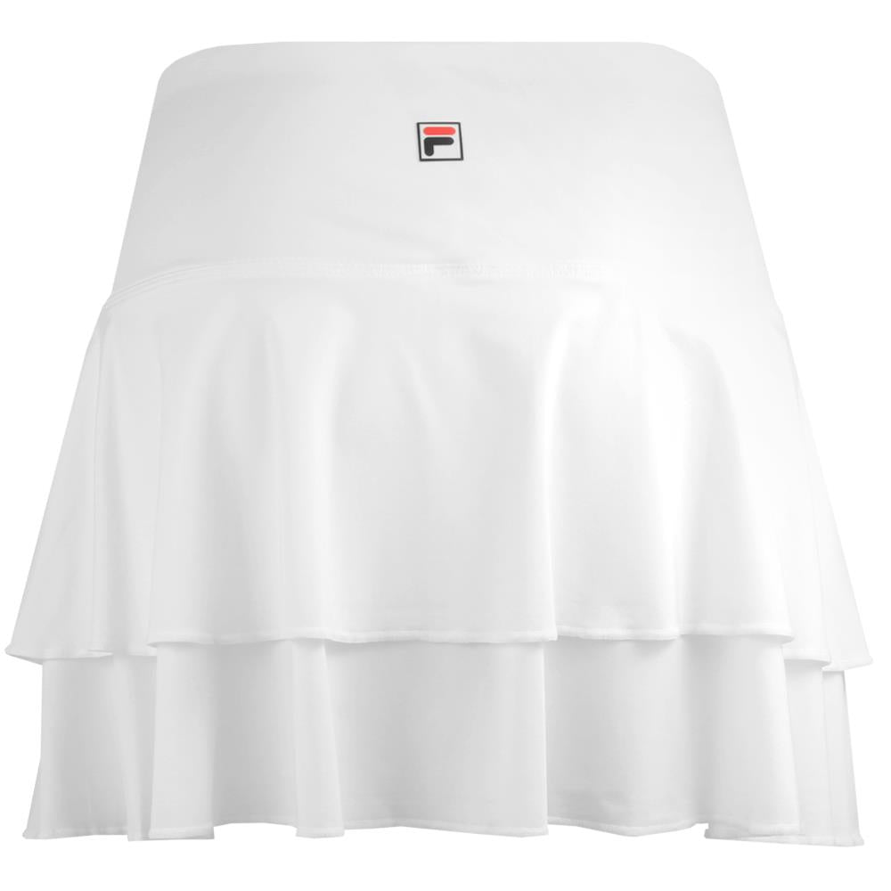 Fila Women's Essentials Ruffle Skirt - White