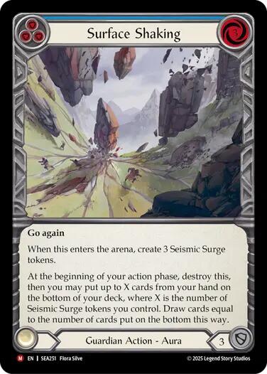 Surface Shaking SEA251 (High Seas) Rainbow Foil、mySite、waistdrama