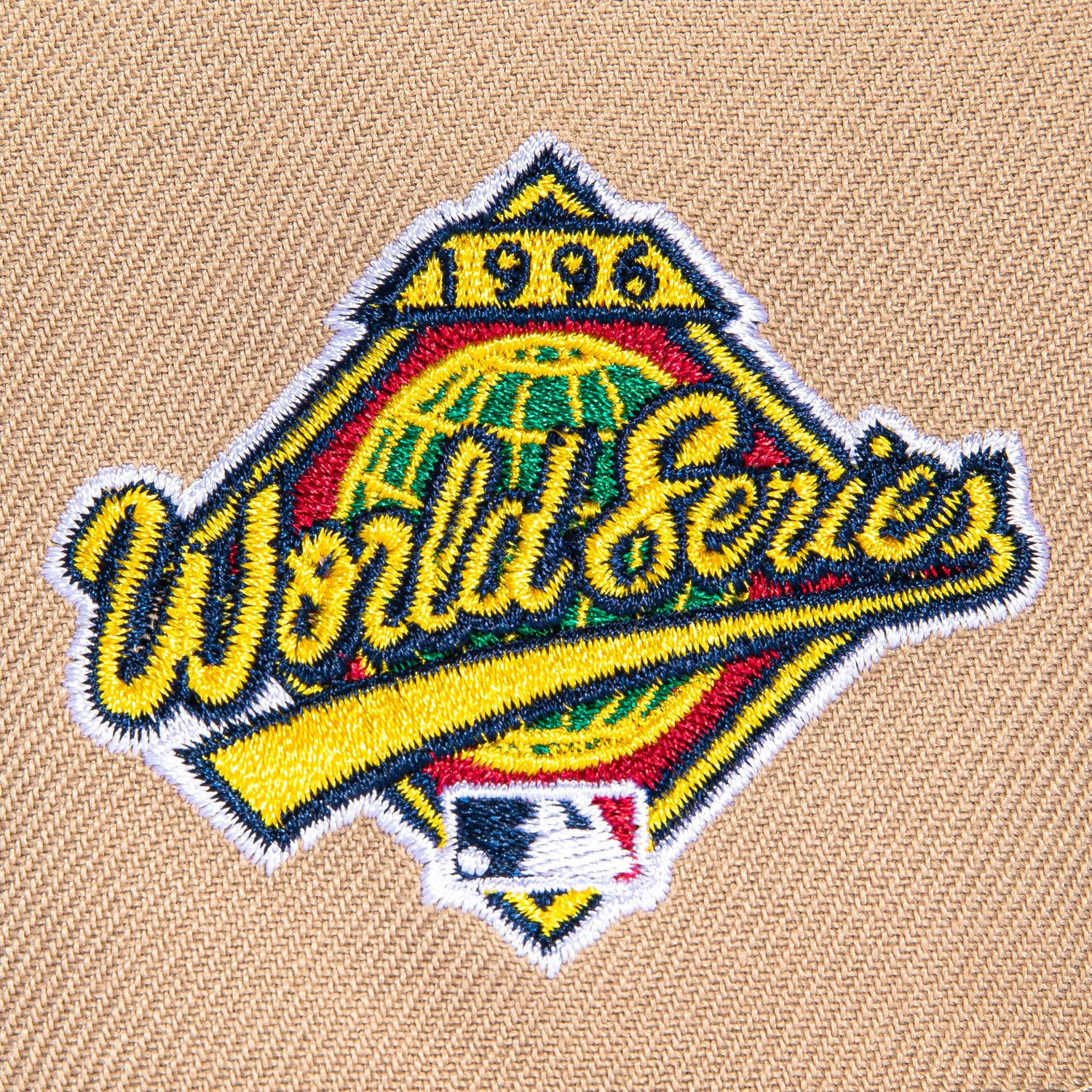 New Era 59Fifty Salt Water Taffy New York Yankees 1996 World Series Patch Heart Hat - Khaki、mySite、vikingsvslions