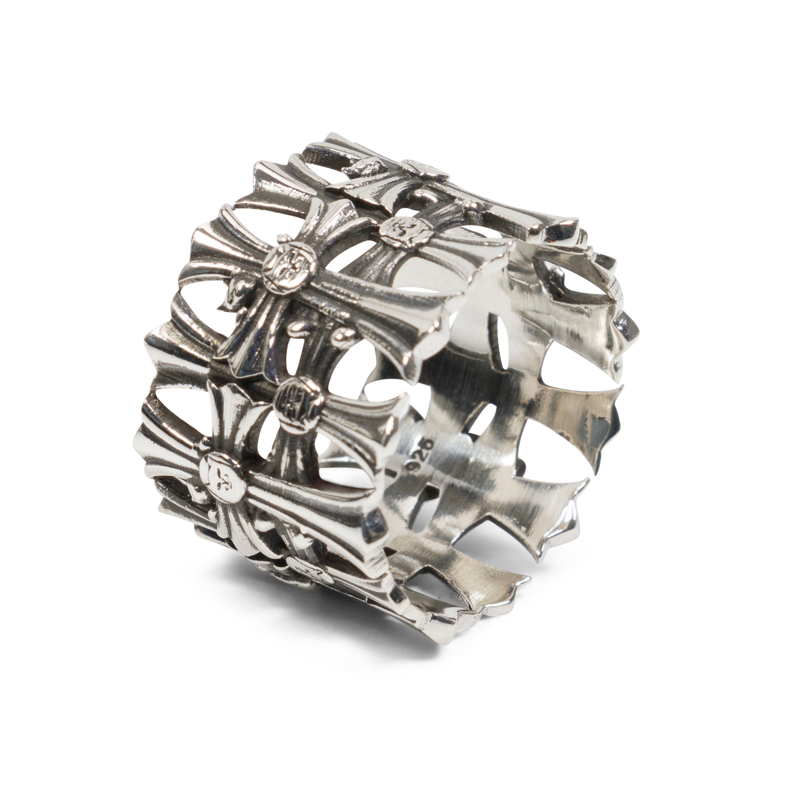  Chrome Cross Ring (Silver)、mySite、merchandisen