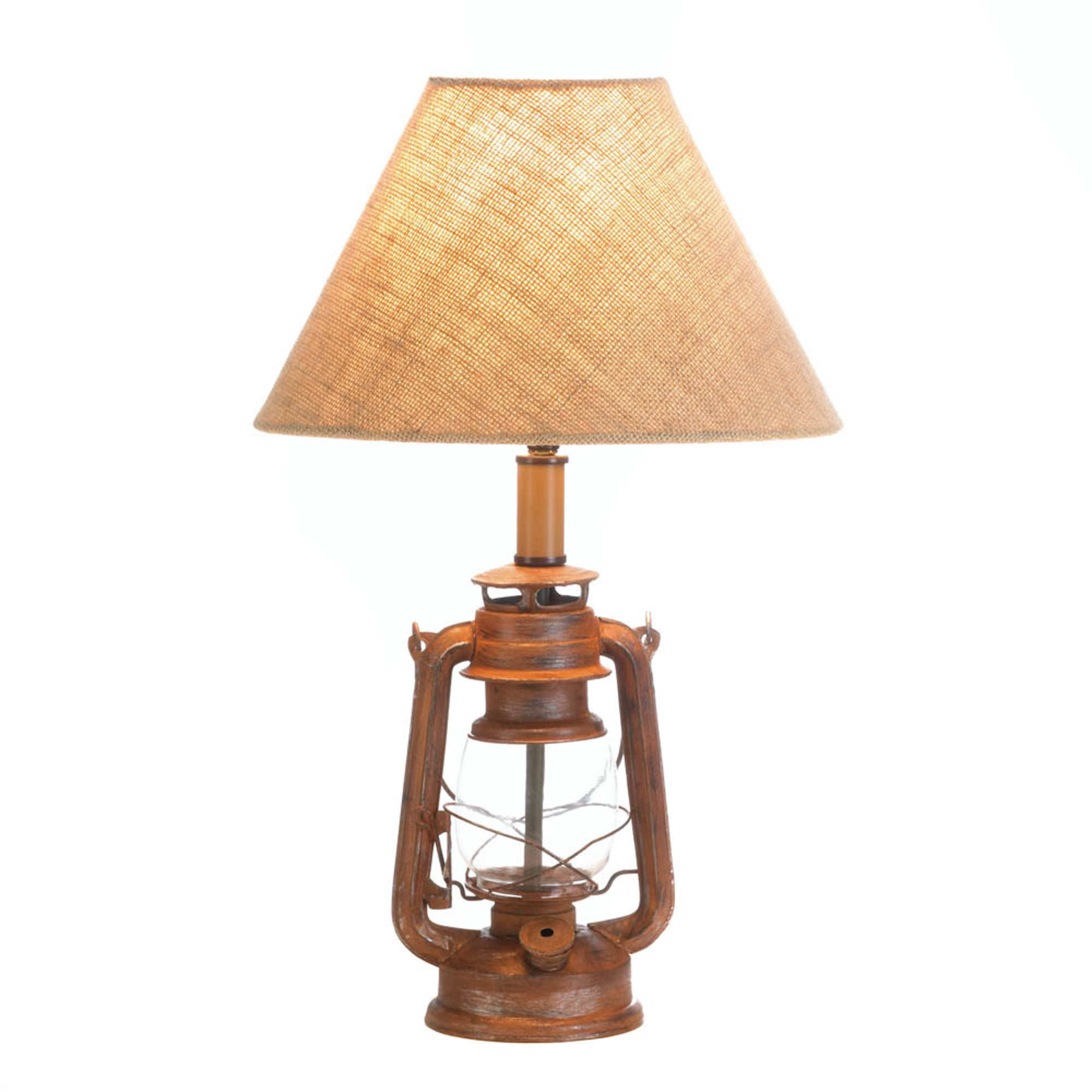 Vintage Camping Lantern Table Lamp、mySite、g9winljtr