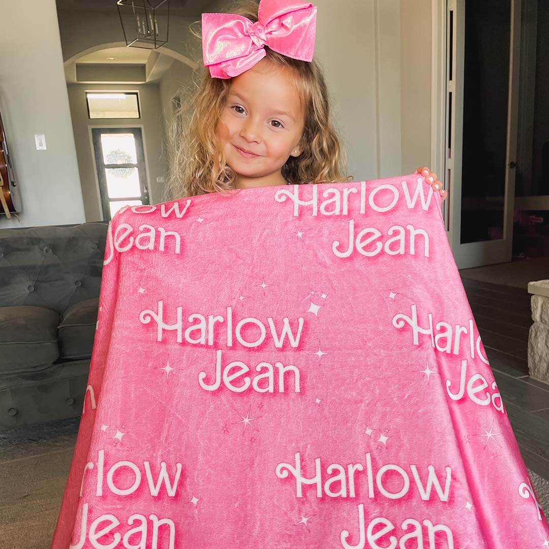  Sparkle Girl | Personalized Kids Blanket、mySite、layawaytickets