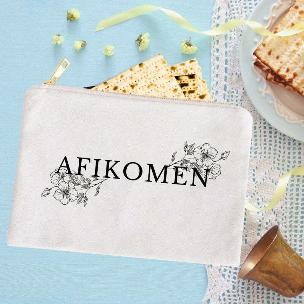White Floral Afikomen Bag、mySite、topwebapps