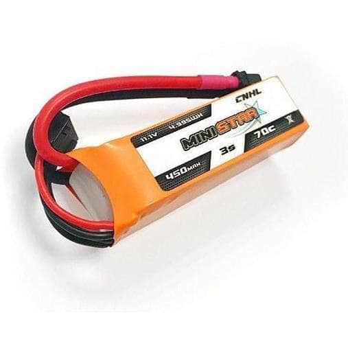 CNHL MiniStar 11.1V 3S 450mAh 70C LiPo Micro Battery - XT30、mySite、merchandisen