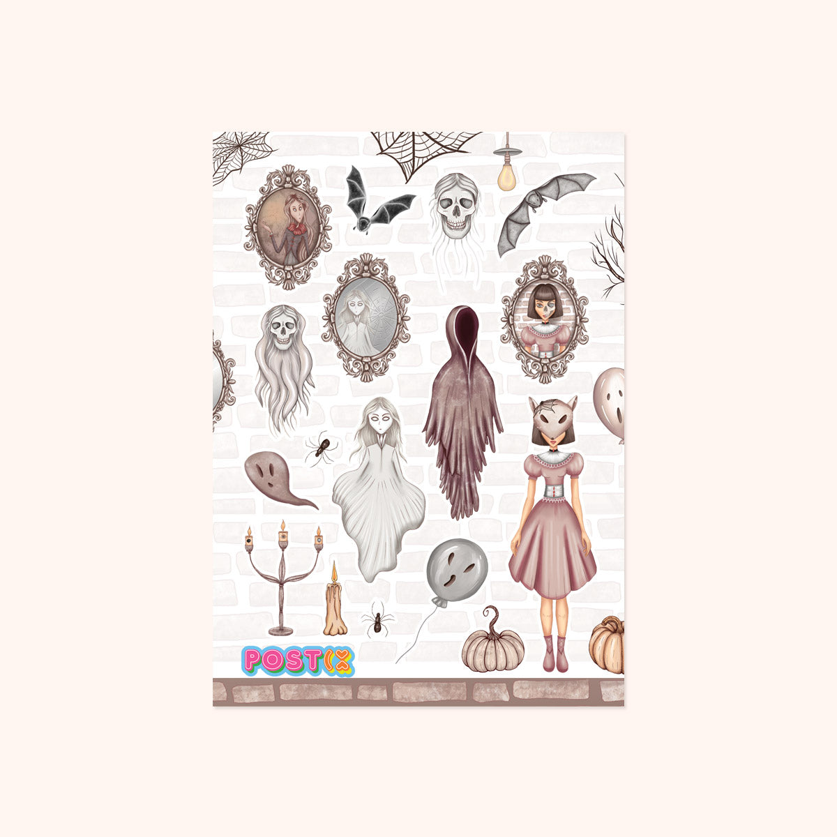  Haunted Mansion Washi Sticker Sheet、mySite、ghnorth