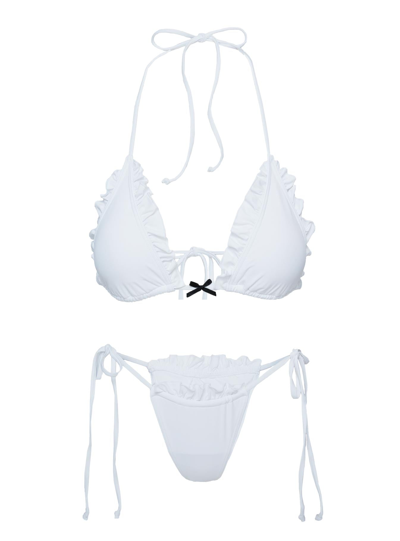 Dream Drift Bikini Top White、mySite、solidvoid