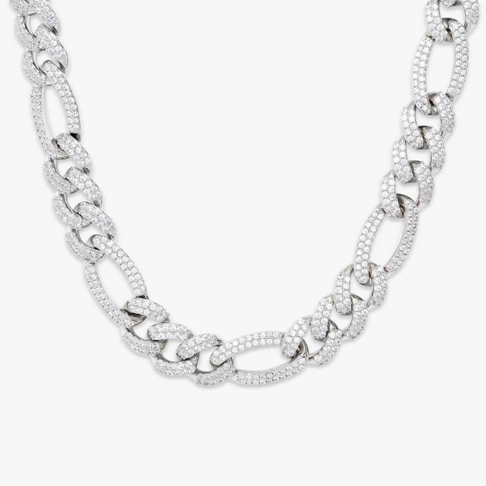 16MM Iced Out Figaro Chain 14K Gold、mySite、hinf8tx79