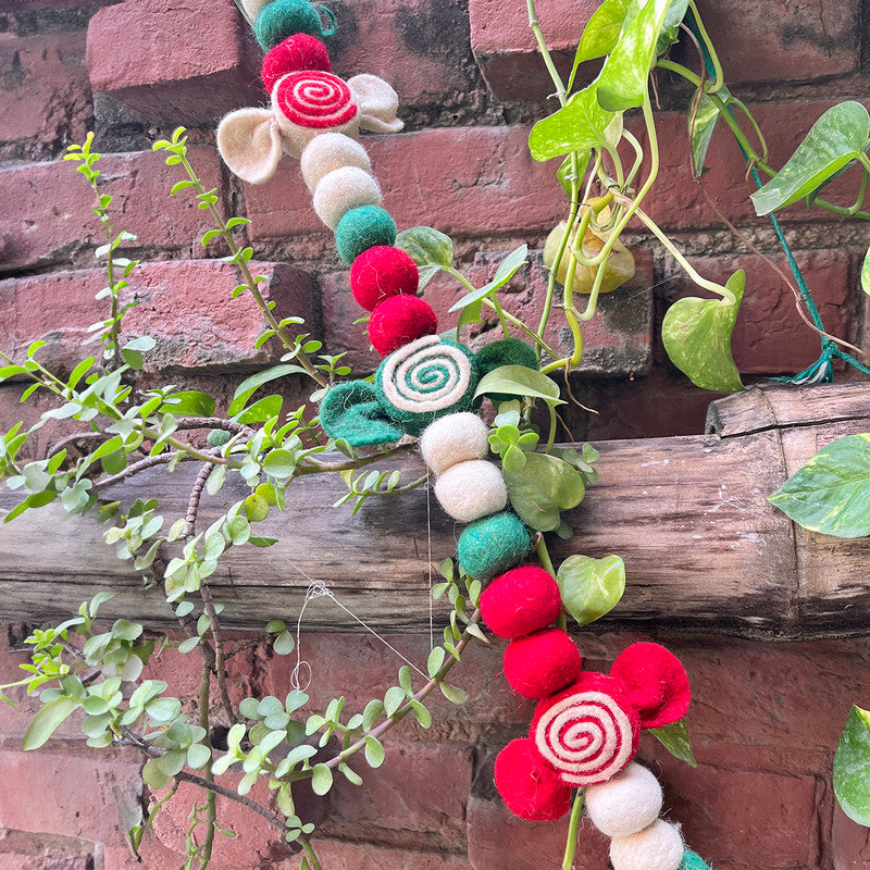 3D Christmas Decor | Toffee Garland | 72 Inches、mySite、camillekostekn