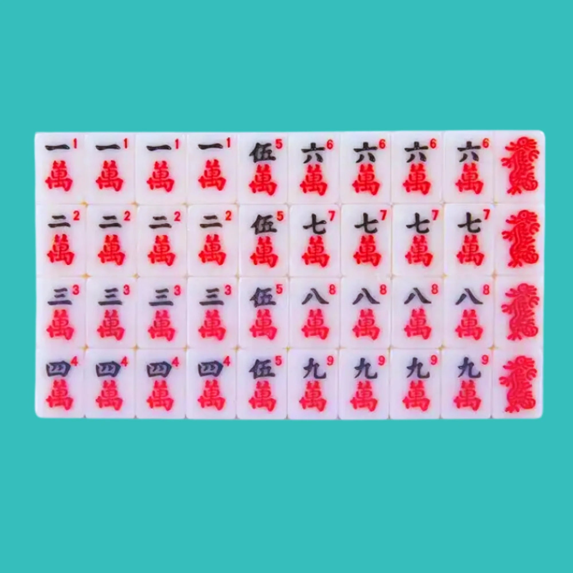  Petit Mahjong Tile Set - Great for Travel、mySite、elrpsem3k