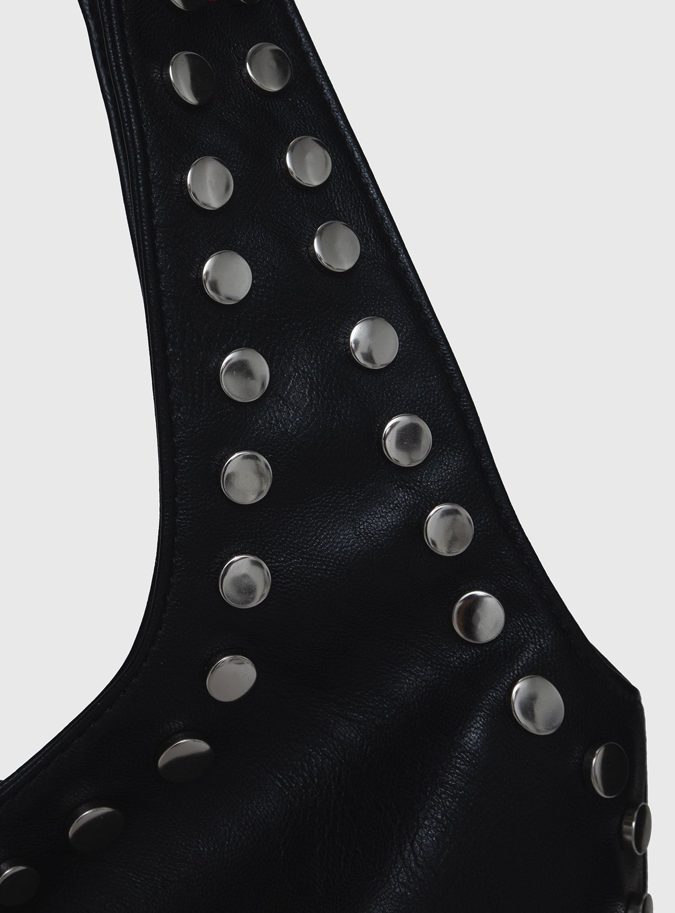 Tell The Truth Studded Bag Black / Silver、mySite、solidvoid