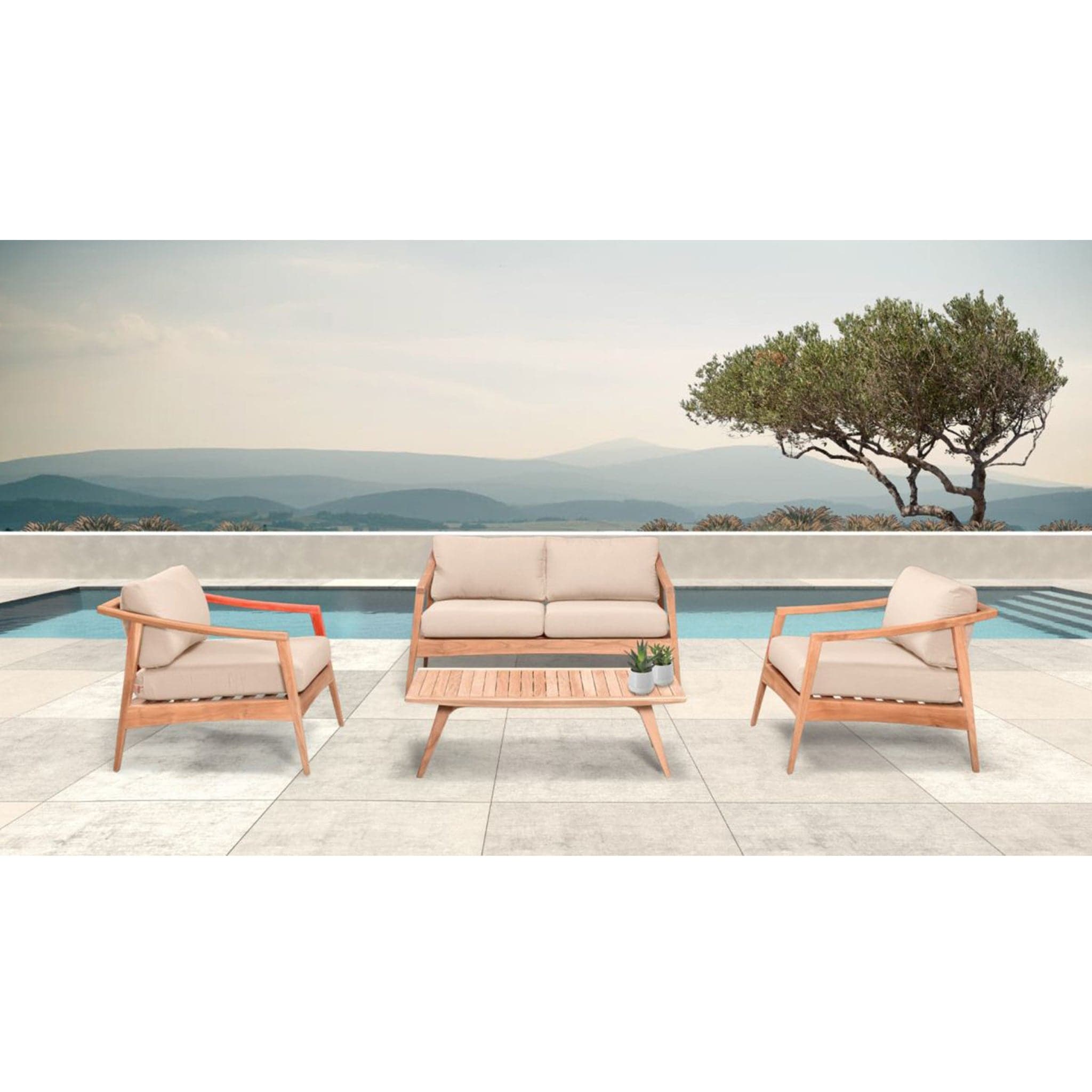 Tango 4 Piece Loveseat Set、mySite、neckold