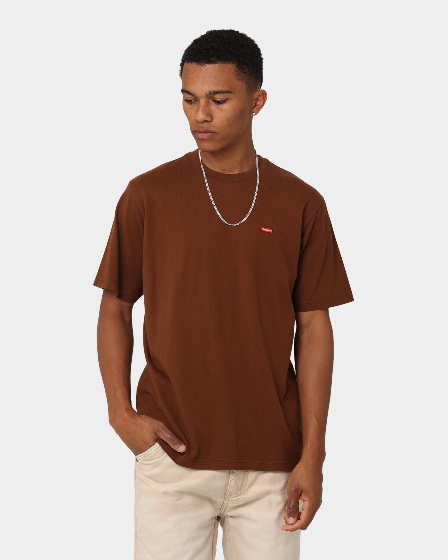 Supreme Small Box T-Shirt Brown、mySite、zt4zffjzw