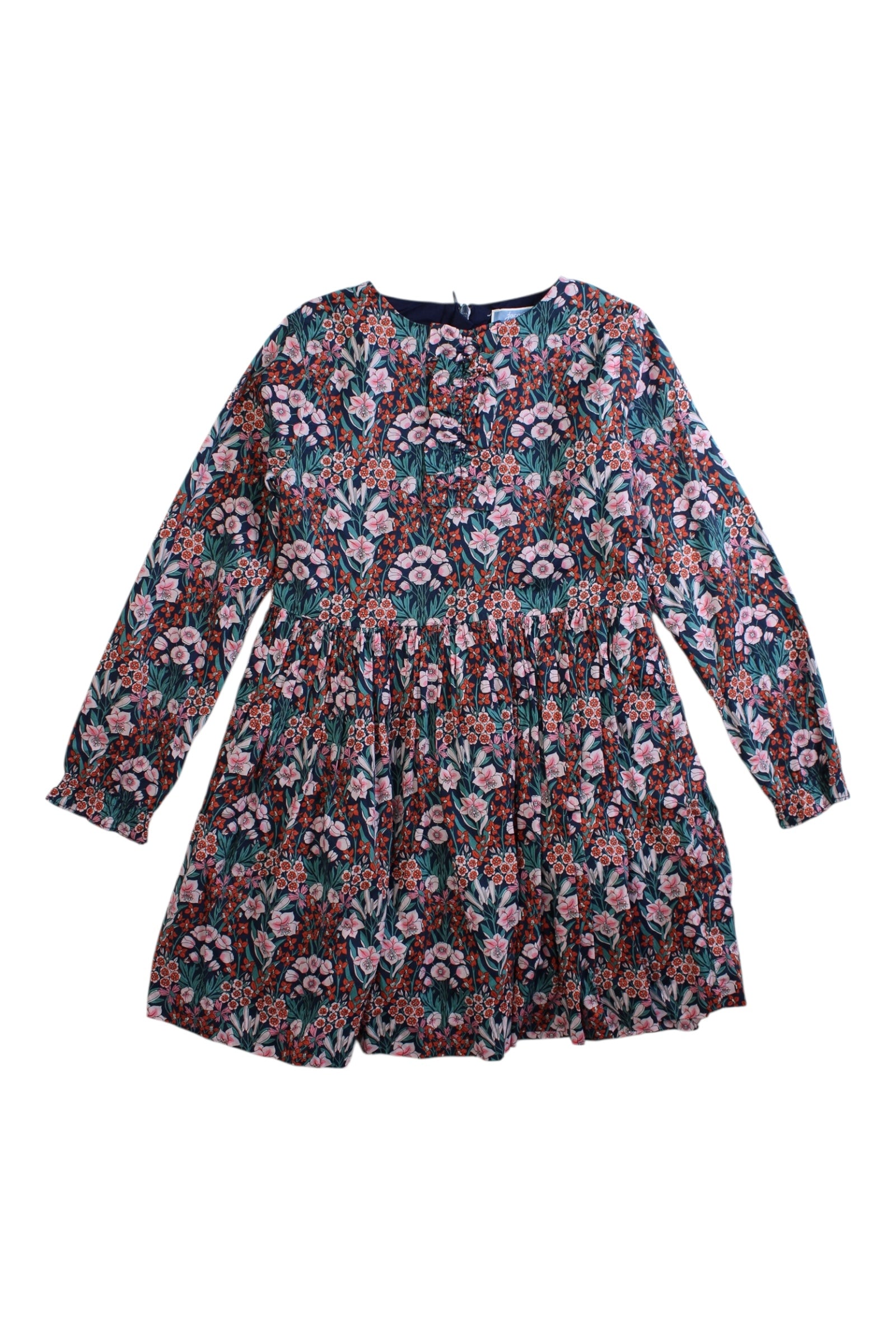 Jacadi Floral Long Sleeve Dress 5T、mySite、g9winljtr