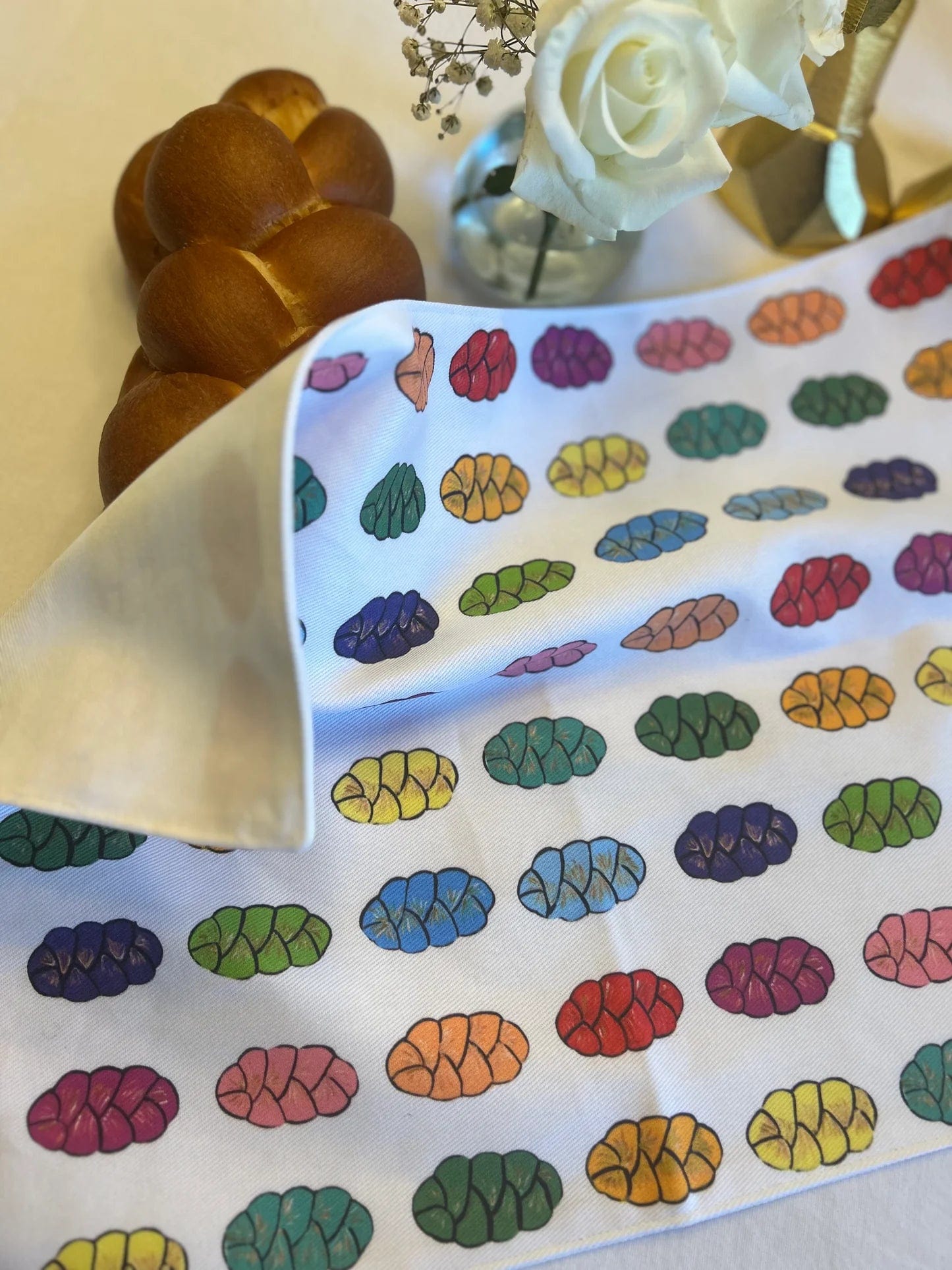 Rainbow Challahs Challah Cover、mySite、topwebapps