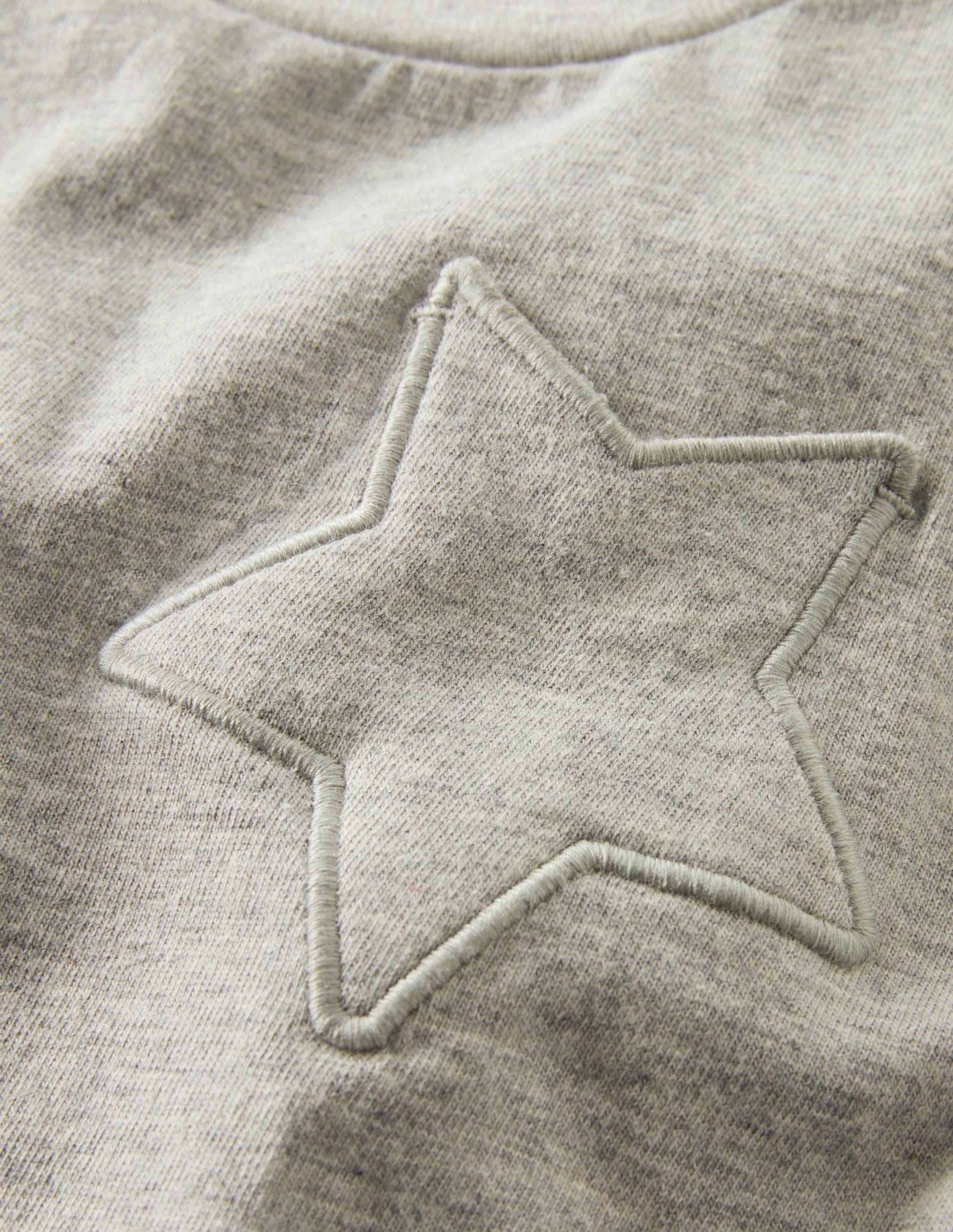  Star Pocket Slub T-shirt-Grey Marl、mySite、ashleygrahame