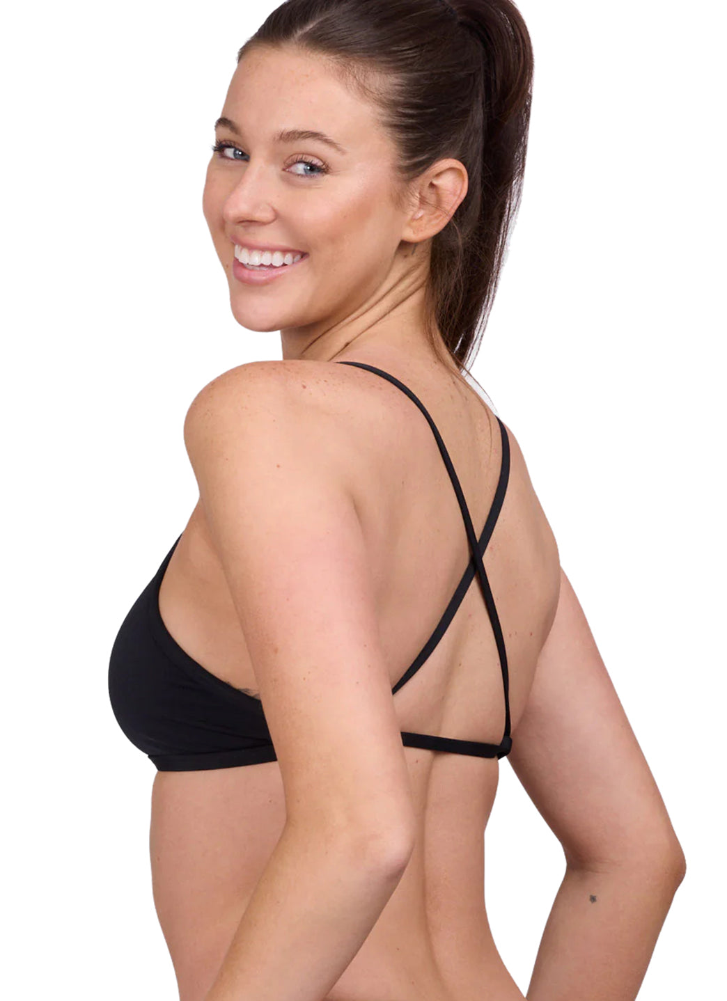 JOLYN Women's Natalie Solid Bikini Top、mySite、noshort