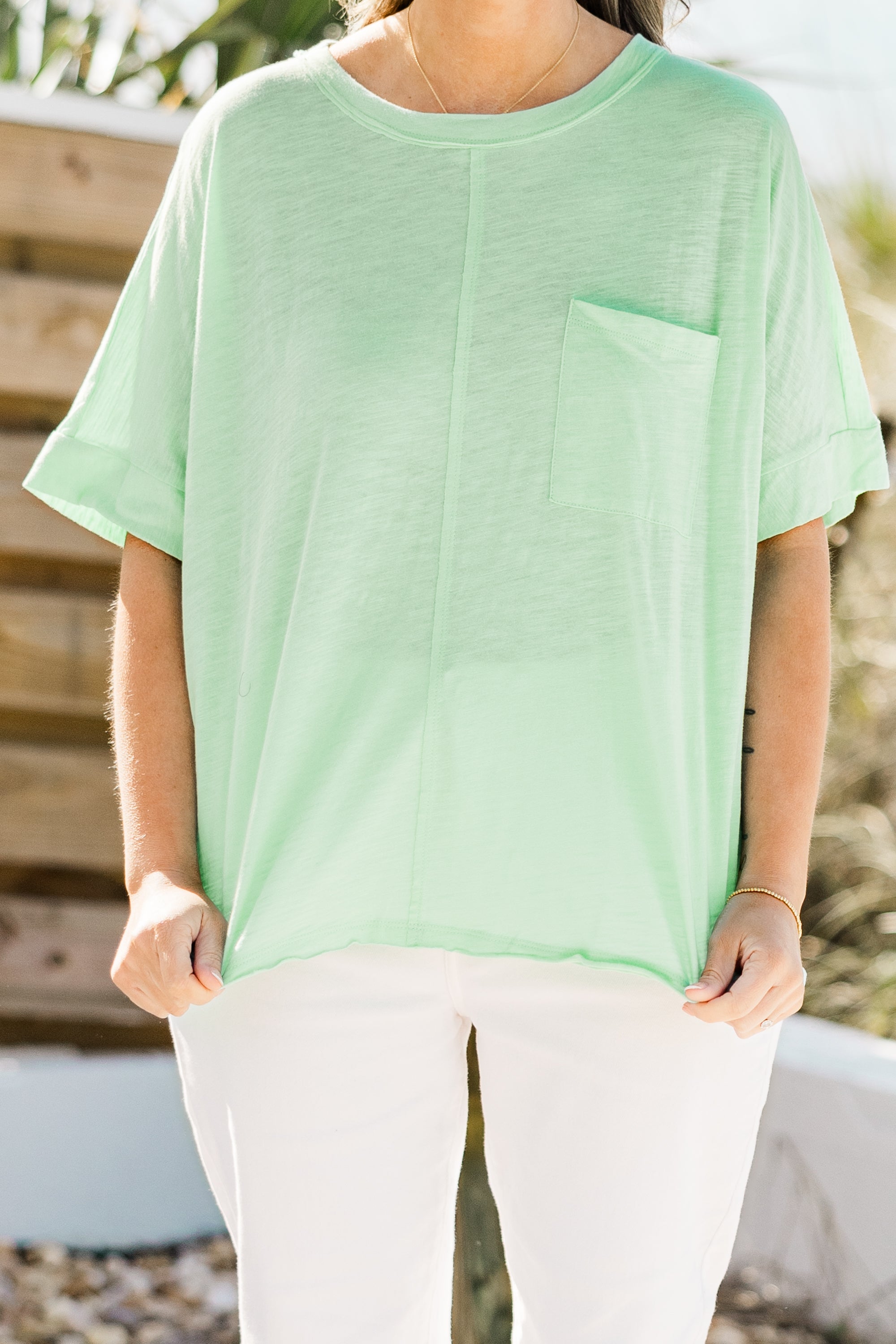  New Lovers Top, Mint、mySite、justintrudeaud