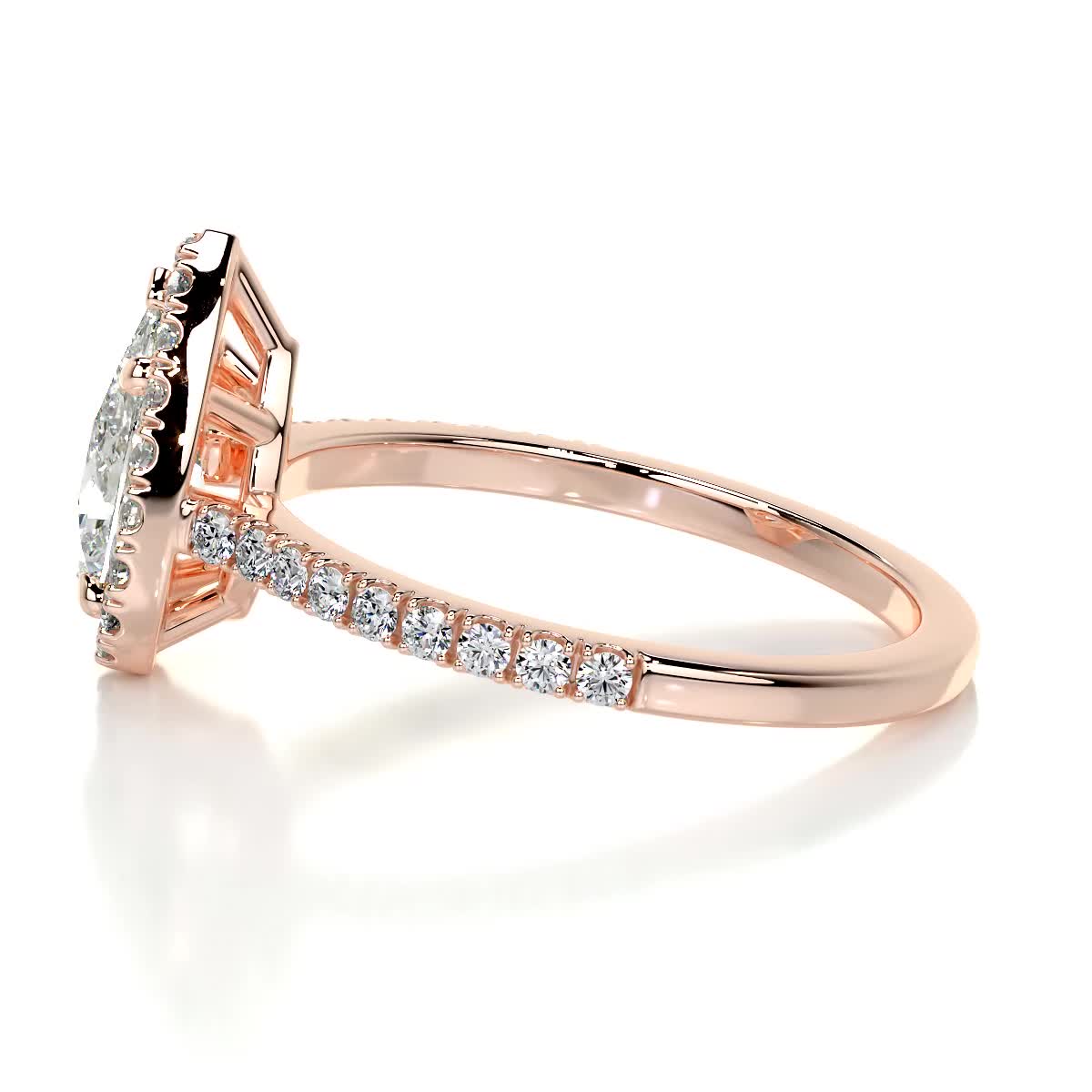 Sophia Diamond Engagement Ring -14K Rose Gold、mySite、hinf8tx79