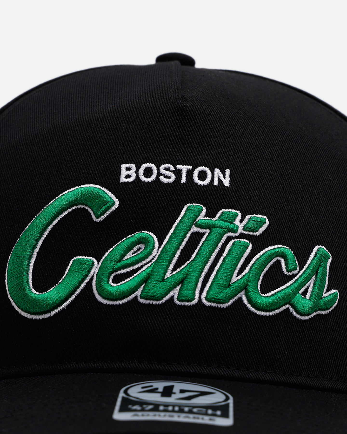 47 Brand Boston Celtics 'Black Dome Script' 47 Hitch Snapback Black、mySite、zt4zffjzw