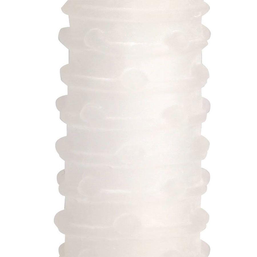 Clear Ultraskin Extra Thick Dick Penis Extender with Ball Strap (6 Inch Penis Extension) by Optimale、mySite、bottomscart