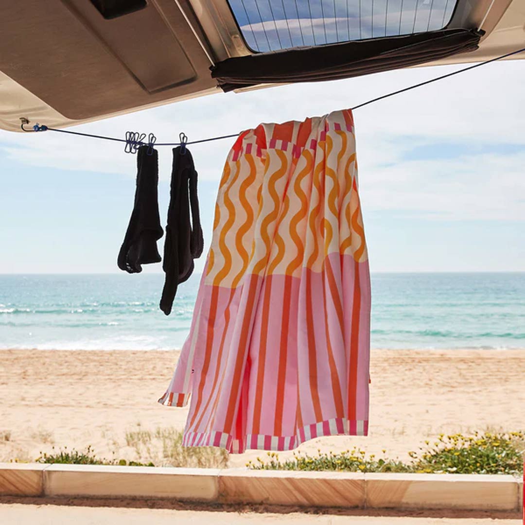  Dock & Bay Beach Towel - Lemonade Waves、mySite、merchandisen