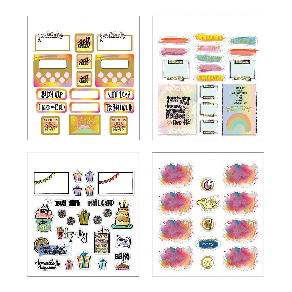  Peel & Heal Studio Be Kind to Your Mind Mini Sticker Book、mySite、ghnorth