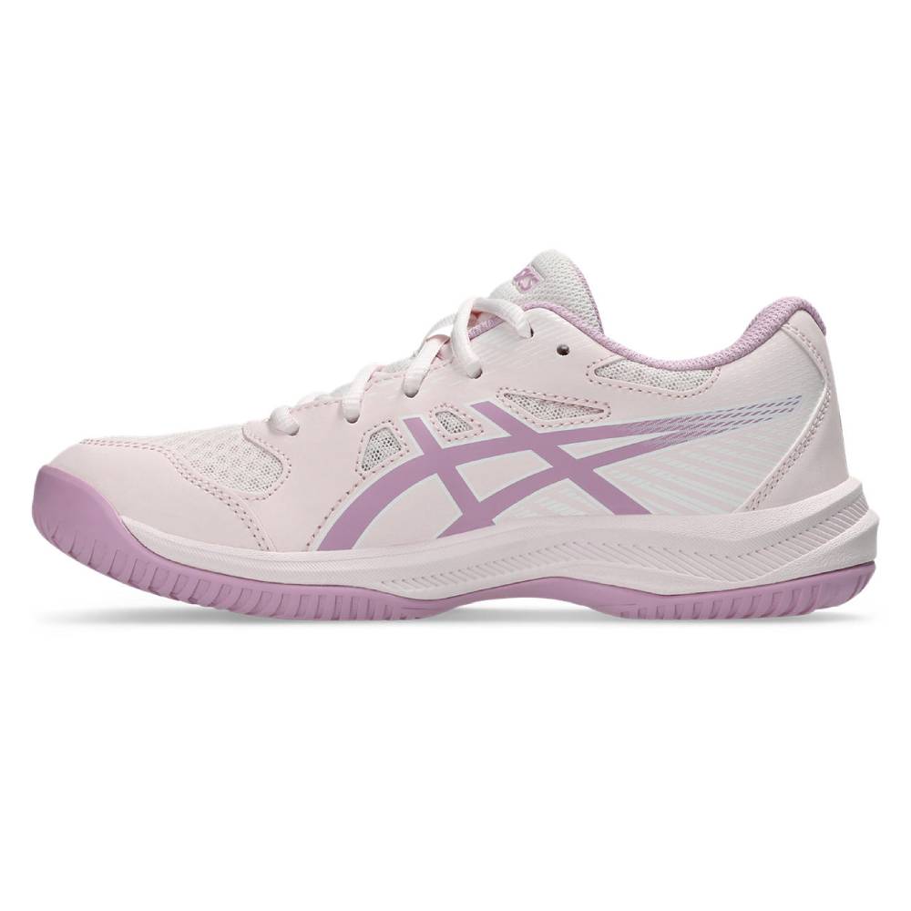 Asics Gel Upcourt 6 GS Junior Indoor Court Shoe (Pale Pink/Light Ube)