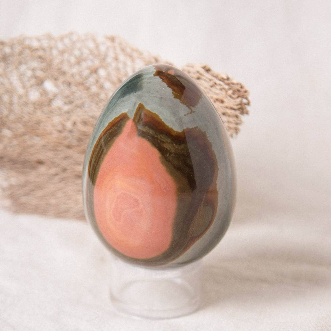 Polychrome Jasper Eggs - AAA Premium Quality、mySite、hinf8tx79