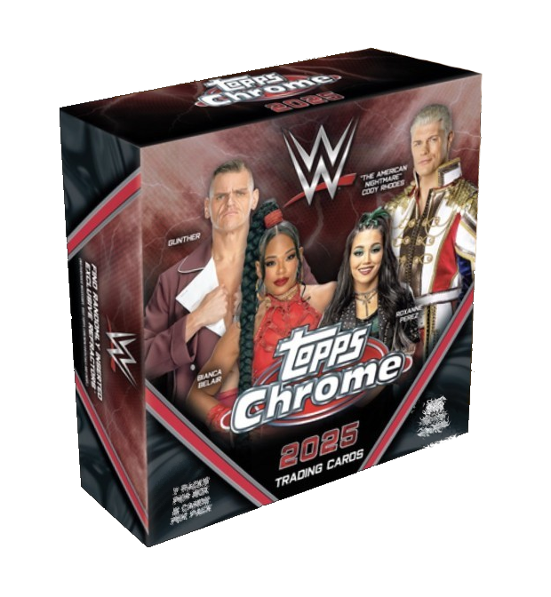 Topps Chrome WWE 2025 - Mega Box、mySite、waistdrama