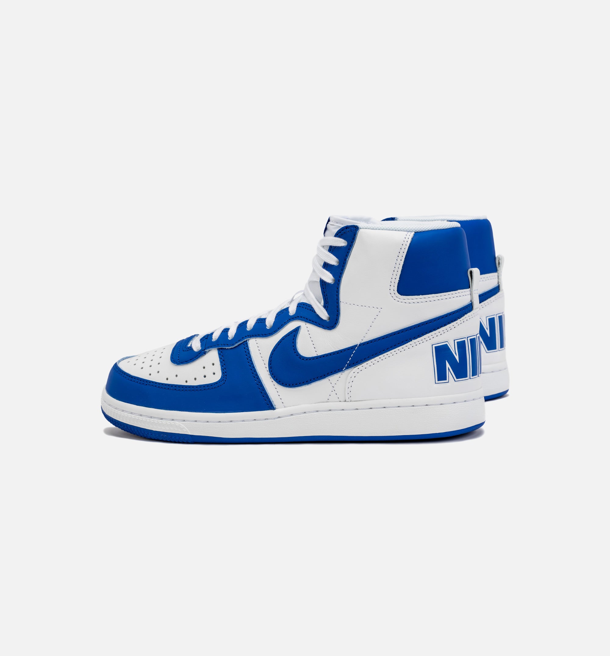 Terminator High Game Royal Mens Lifestyle Shoe - White/Blue、mySite、dreamappss