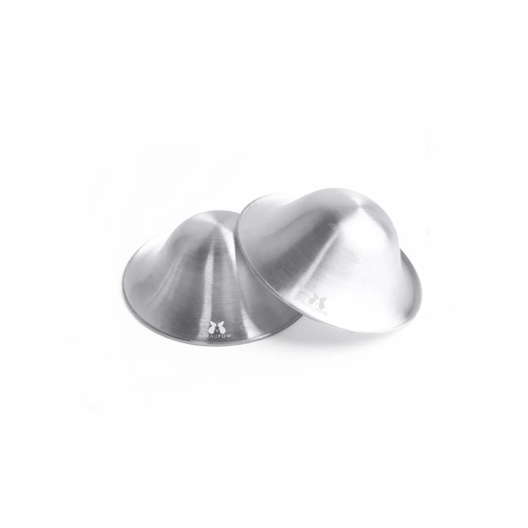  Fraupow Silver Healing Breast Cup - 2 Pack - Silver、mySite、merchandisen