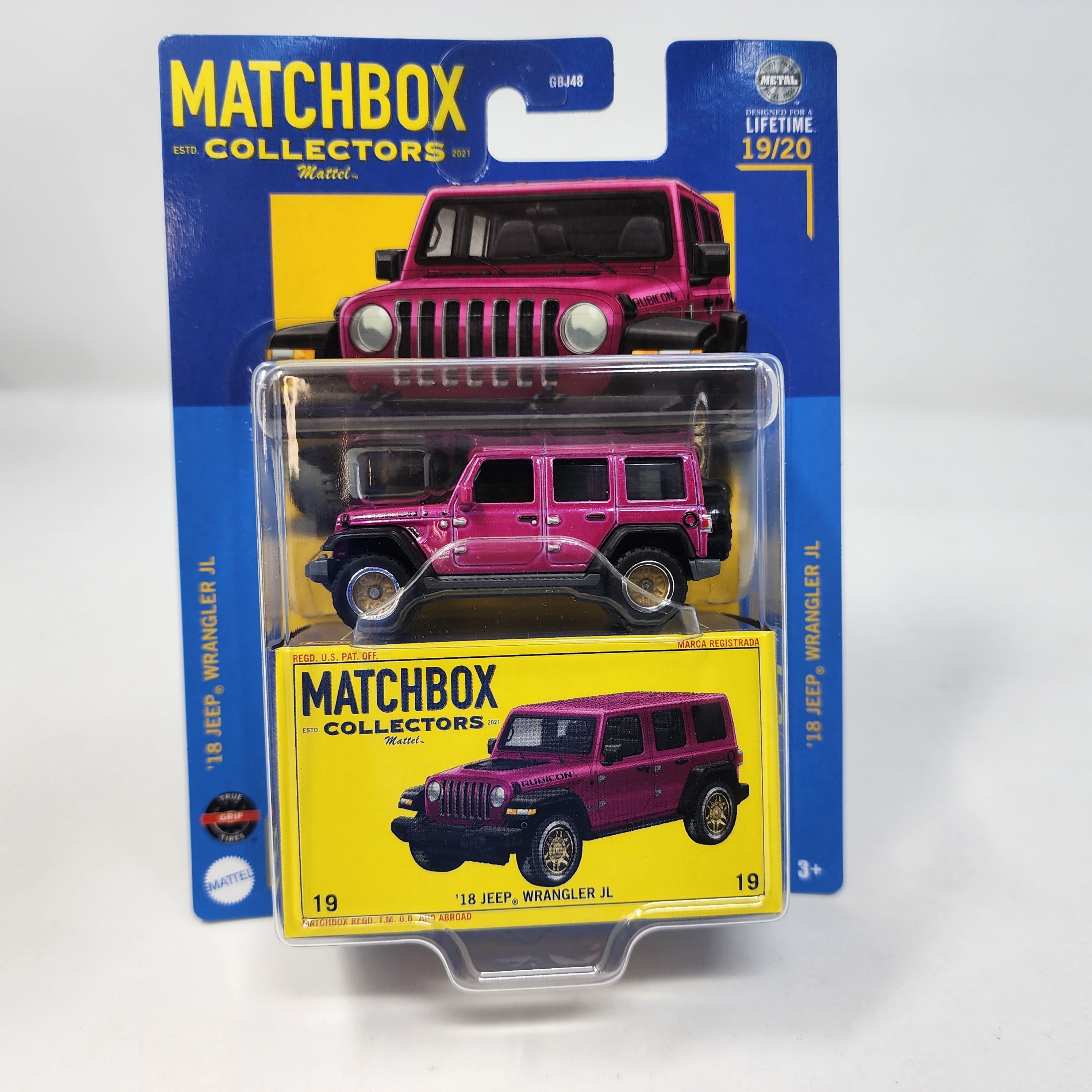 '18 Jeep Wrangler JL #19 * Dark Pink * 2024 Matchbox Collectors、mySite、hgirdovlk