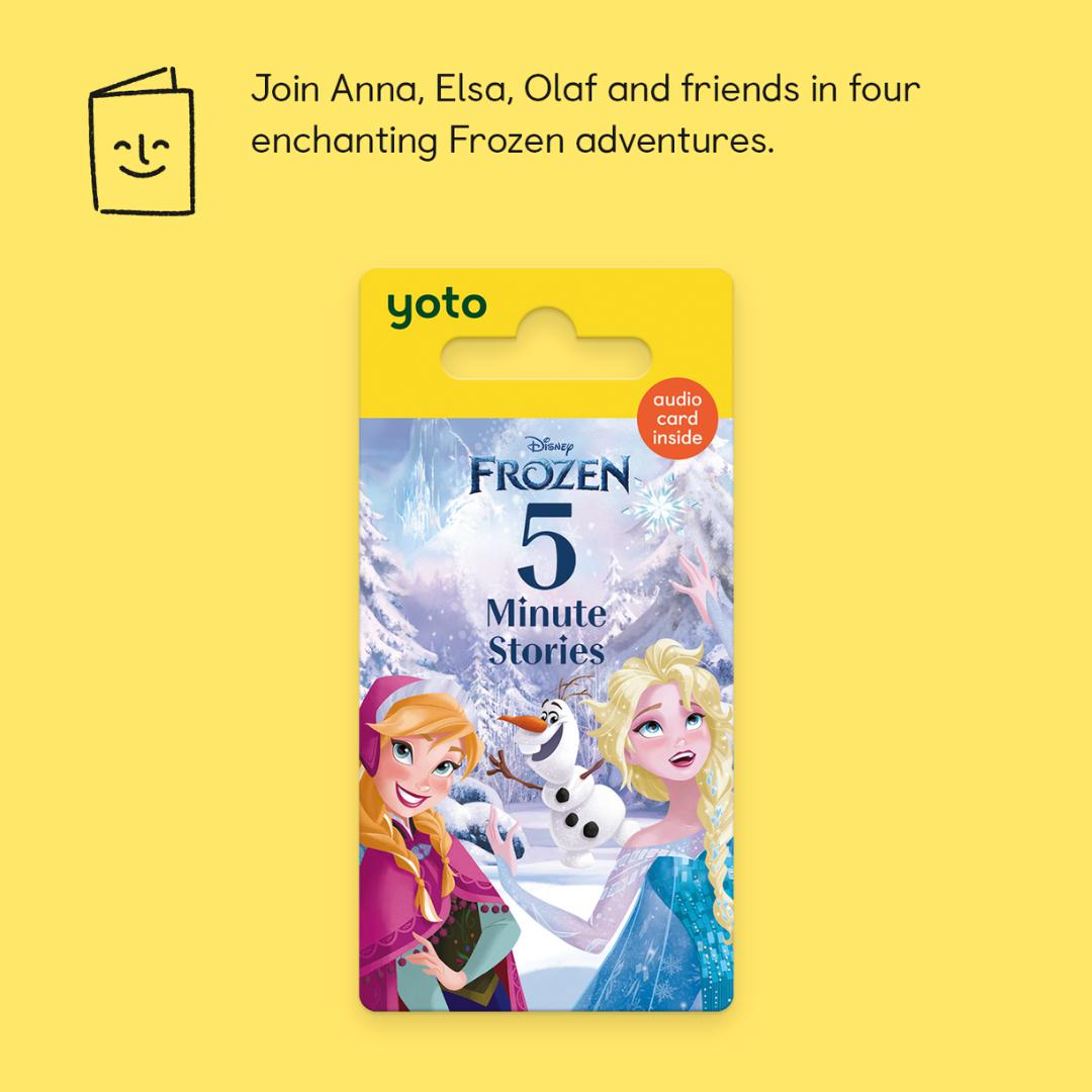  Yoto Card - 5 Minute Stories: Frozen、mySite、merchandisen