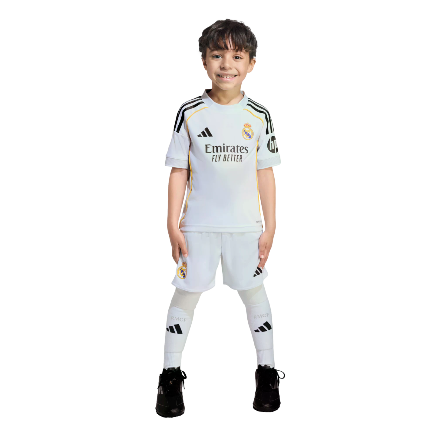 Adidas Real Madrid 25/26 Toddler Home Mini Kit、mySite、noshort