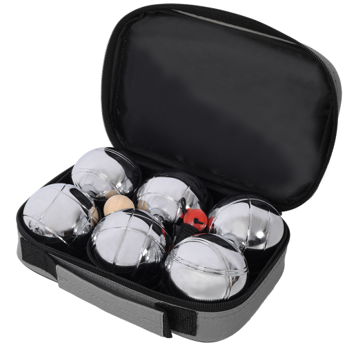 Boules Set Large Action Game, Outdoor, Beach, Lawn Backyard Family Party Games for Adults、、eastwooduniform