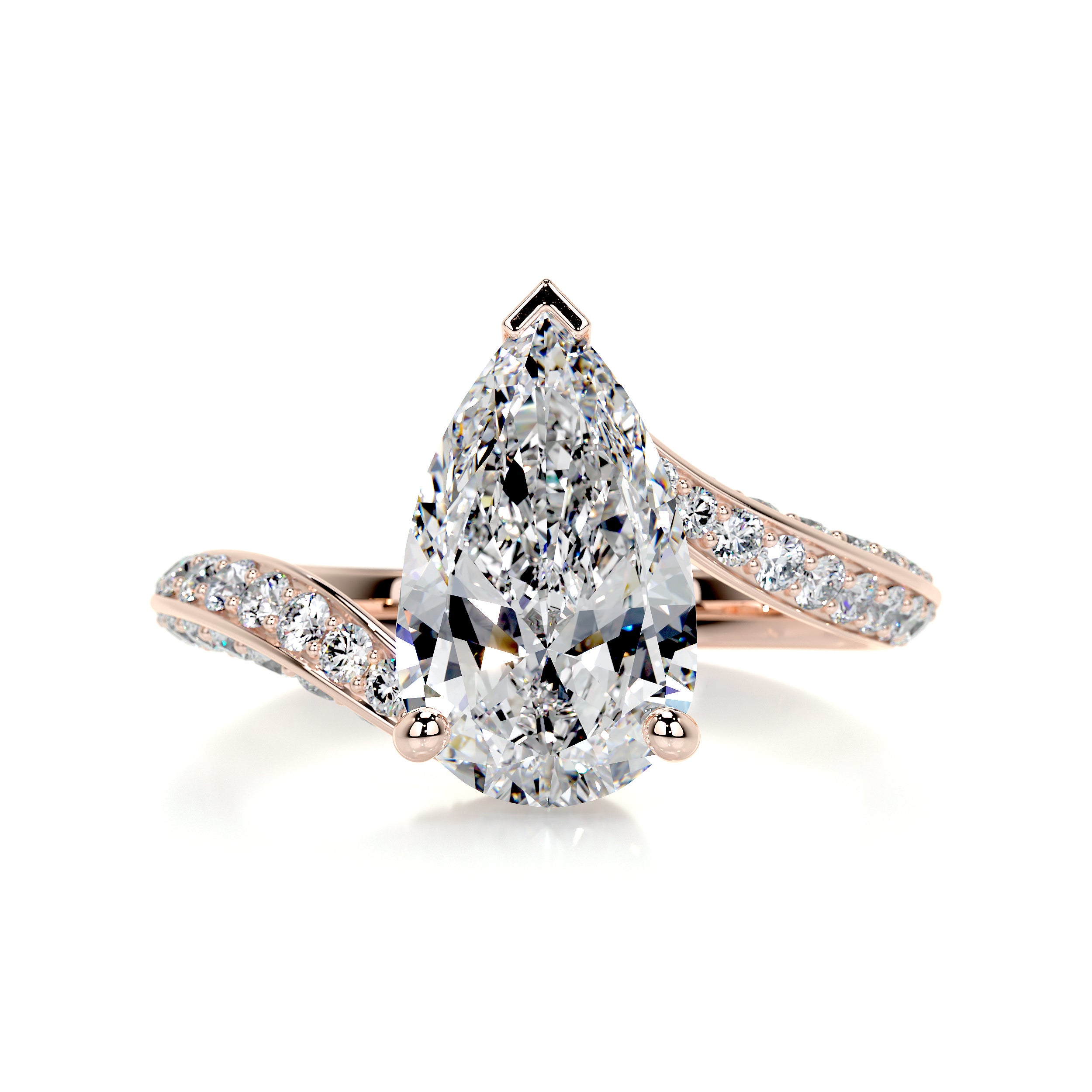 Sabrina Diamond Engagement Ring -14K Rose Gold、mySite、hinf8tx79