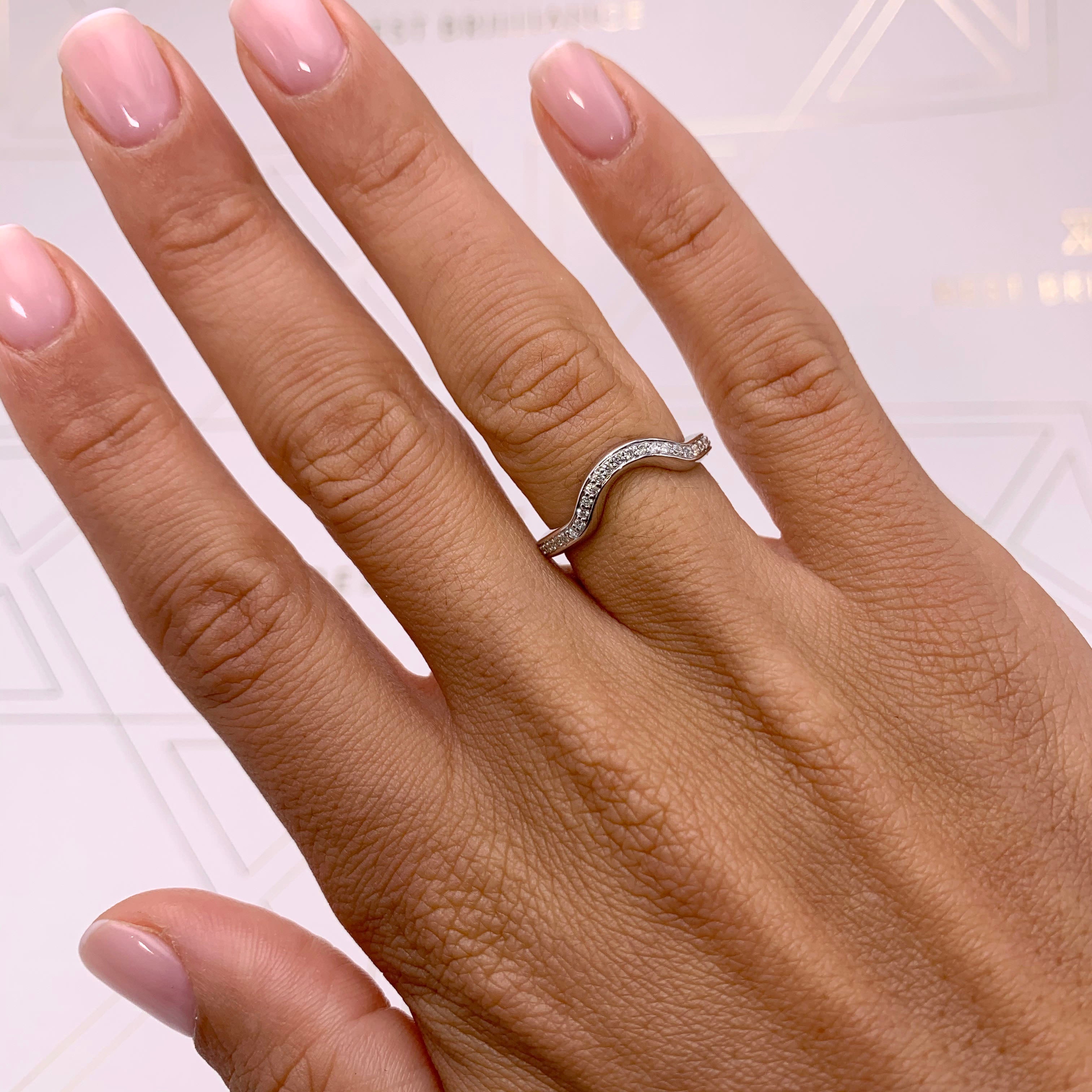 Lucy Lab Grown Diamond Wedding Ring (0.30 Carat) -Platinum (RTS)、mySite、hinf8tx79