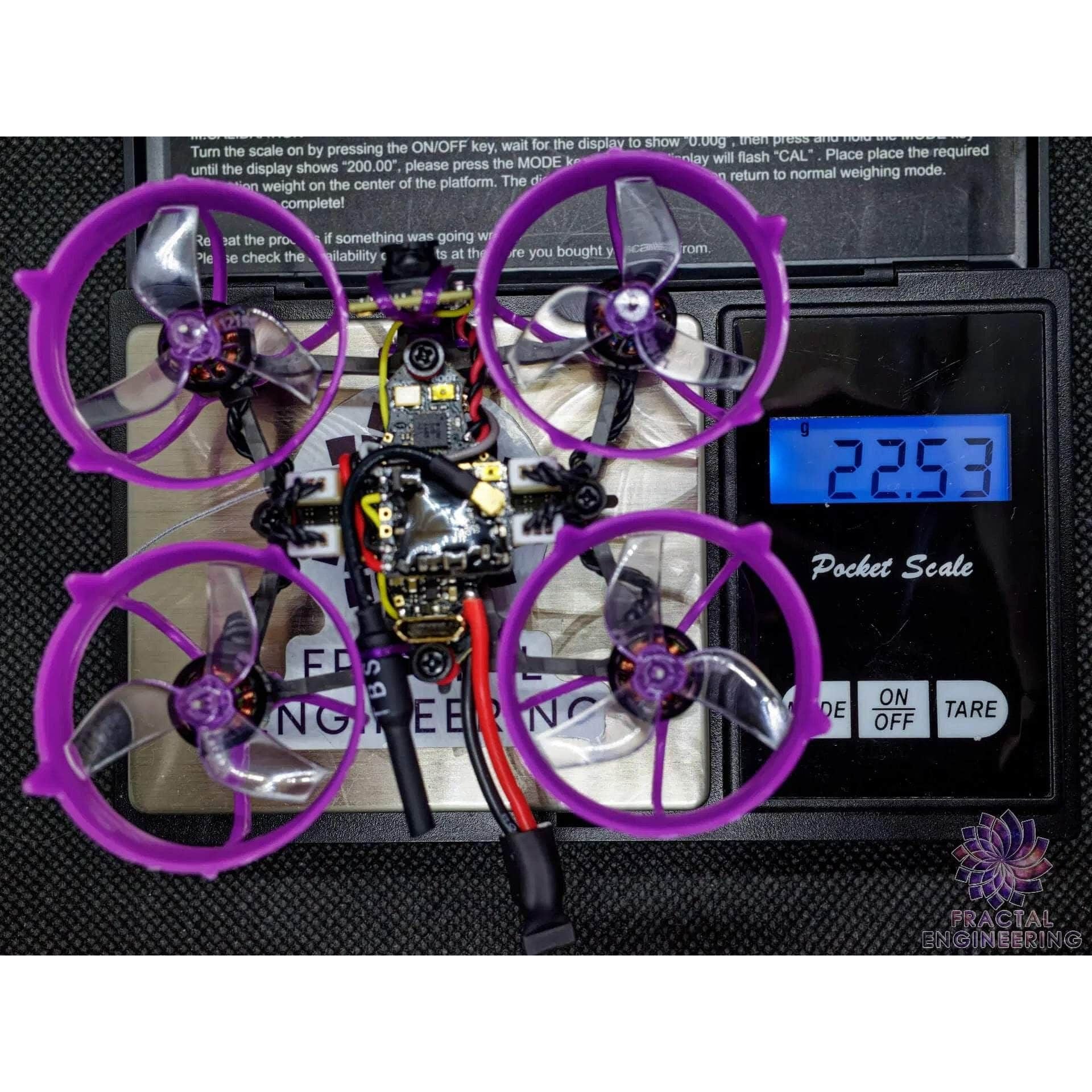  Fractal Engineering x weBLEEDfpv Fractal65 Crown Whoop Frame Kit - Choose Your Color、mySite、merchandisen