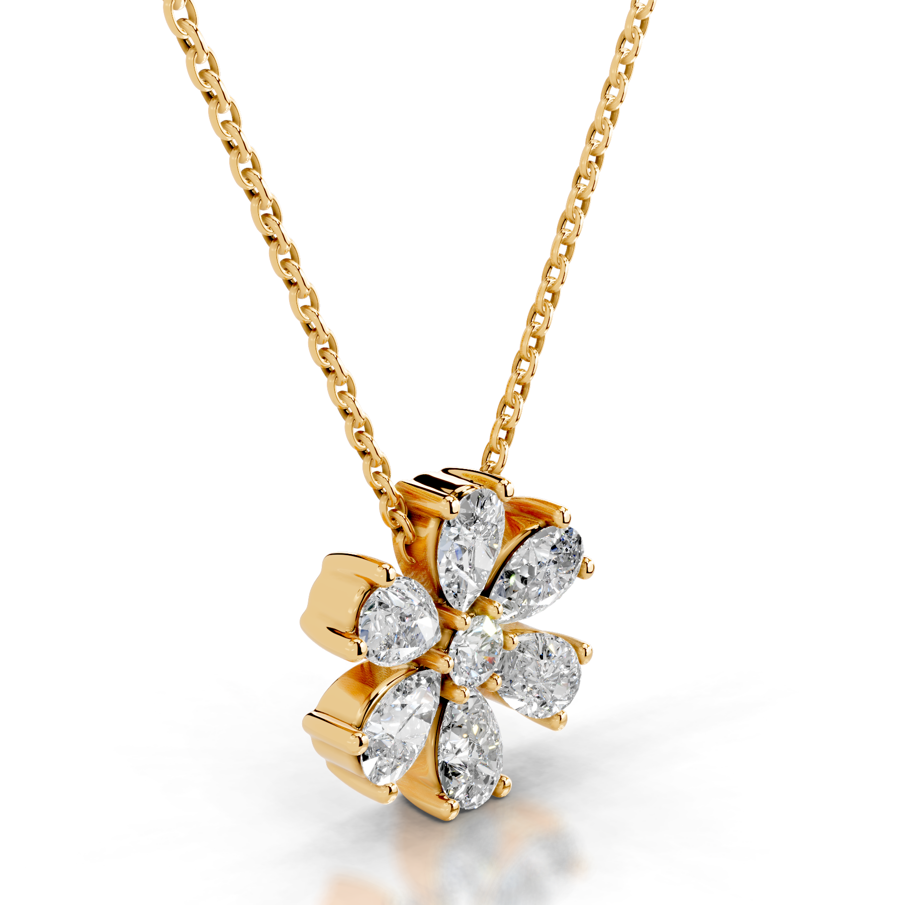 Nova Diamond Pendant (1.70 Carat) -18K Yellow Gold、mySite、hinf8tx79