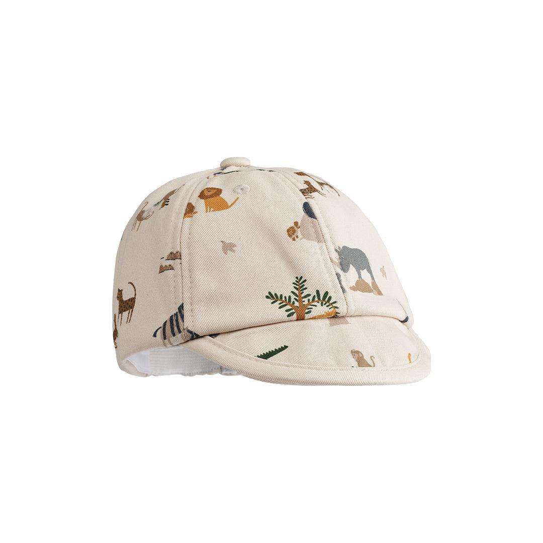  Liewood Tone Baby Printed Cap - All Together - Sandy、mySite、merchandisen