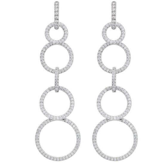 Gumuchian Moon Phase 18k Gold Diamond Convertible Earrings、mySite、hinf8tx79