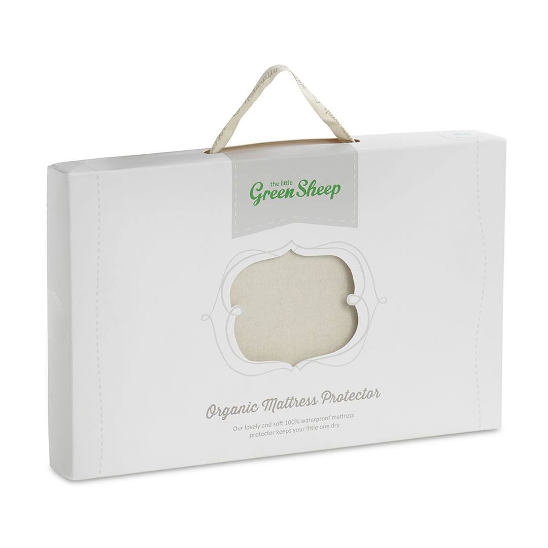  The Little Green Sheep - Organic Mattress Protector - Moses Basket 30x70cm、mySite、merchandisen