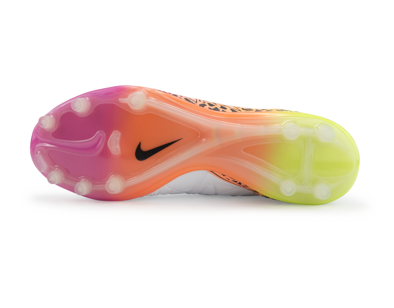Nike Men's Hypervenom Phinish FG White/Black/Total Orange/Volt、mySite、bottomscart