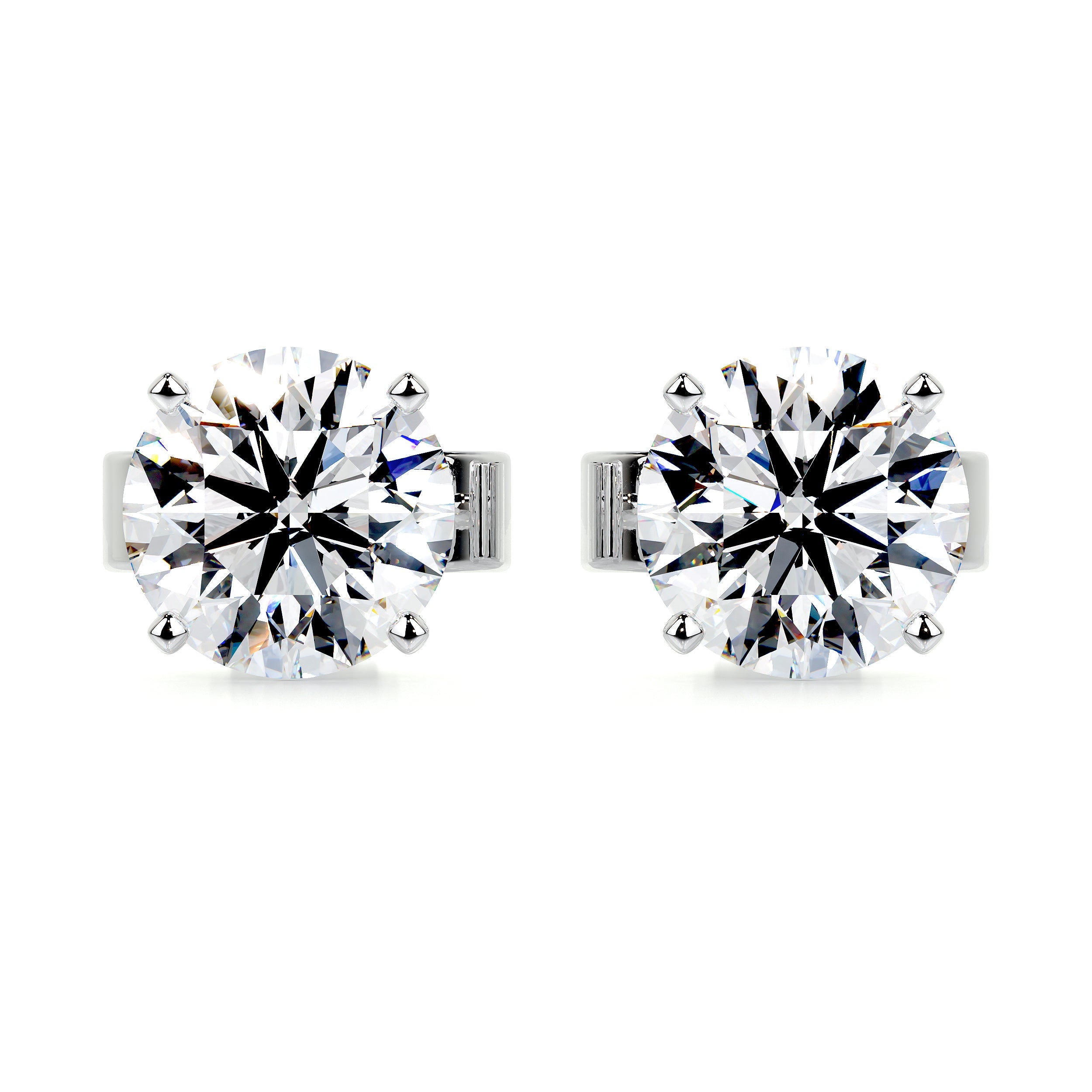 Allen Lab Grown Diamond Earrings -14K White Gold、mySite、hinf8tx79