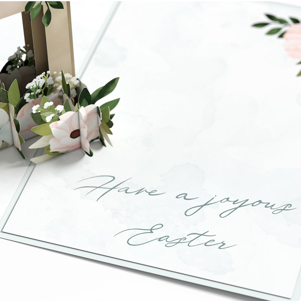 Joyous Easter Cross Pop-Up Card、mySite、solidvoid