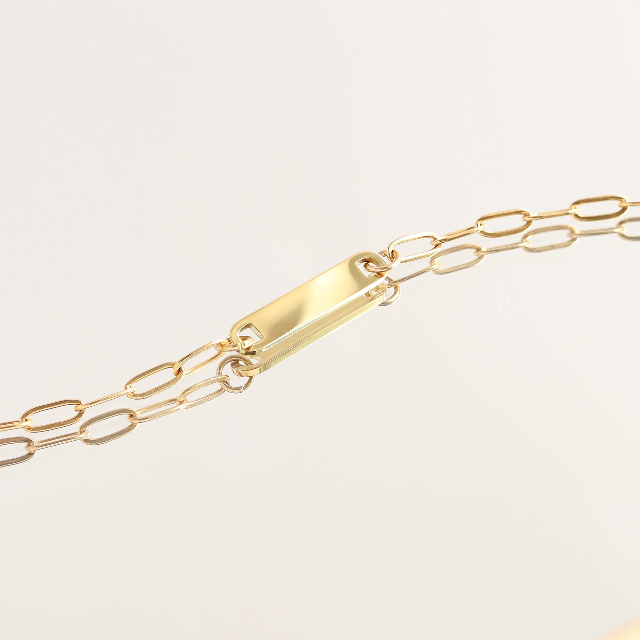 18K Gold PVD Stainless Steel Blank Bar Connector Charm / SBB0318、mySite、dreamappss