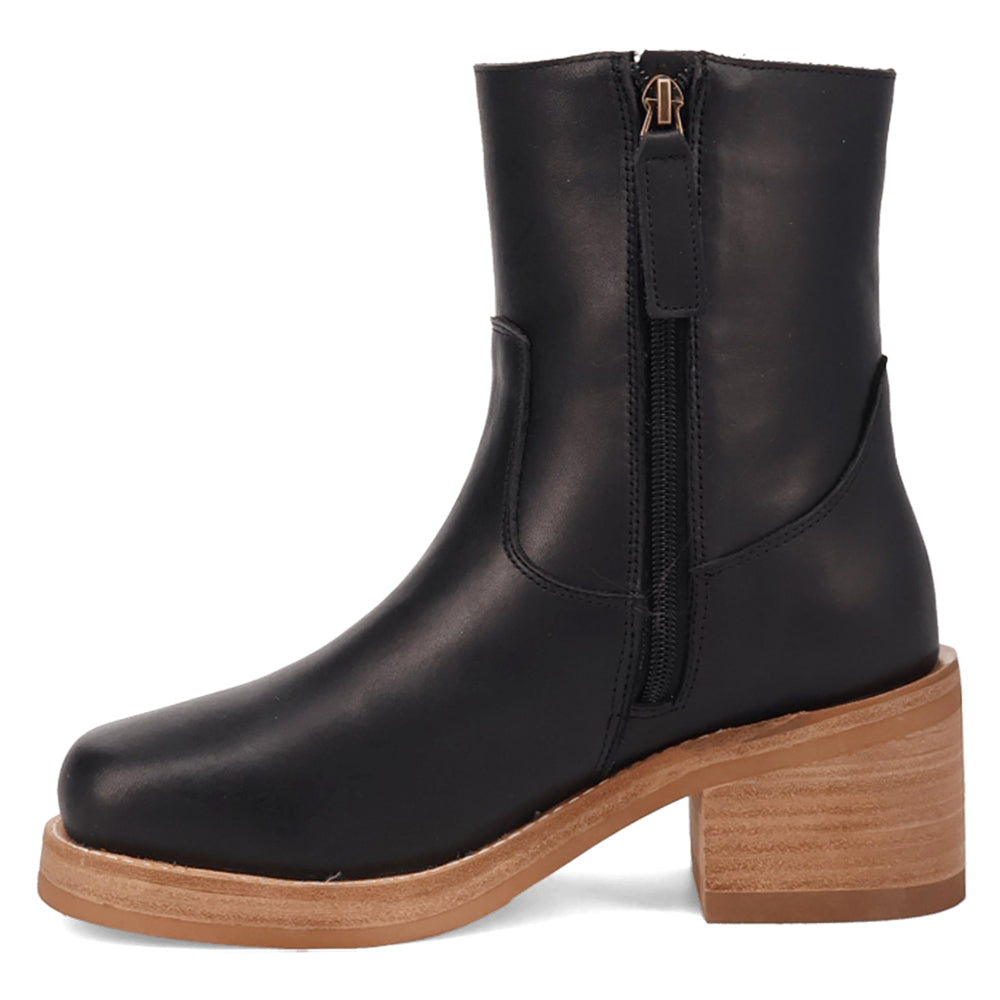 Roxy Round Toe Block Heel Zippered Boots、mySite、gtrtttuynbv